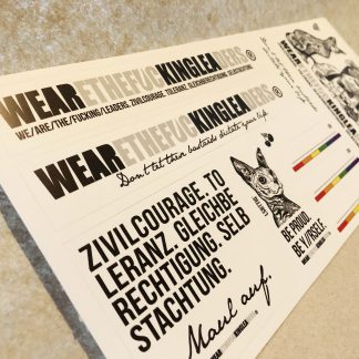 Aufklebersheet zu Kalender