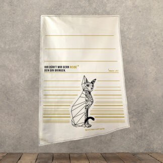 GESCHIRRTUCH "CAT"